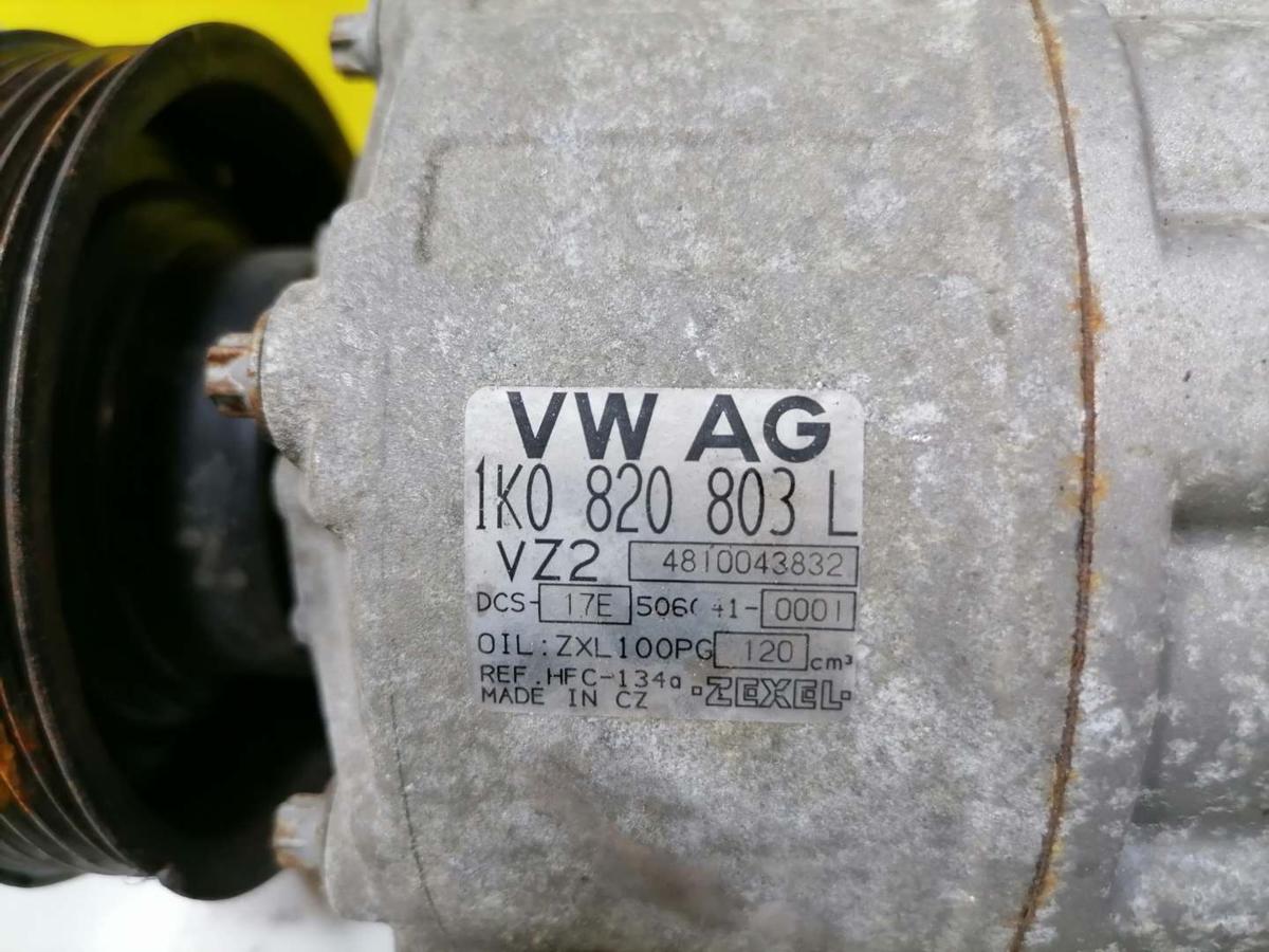 VW Golf 5 original Klimakompressor 1,6 75KW Bj.2004 VW Golf 5 original Klimakompressor 1,6 75KW Bj.2004